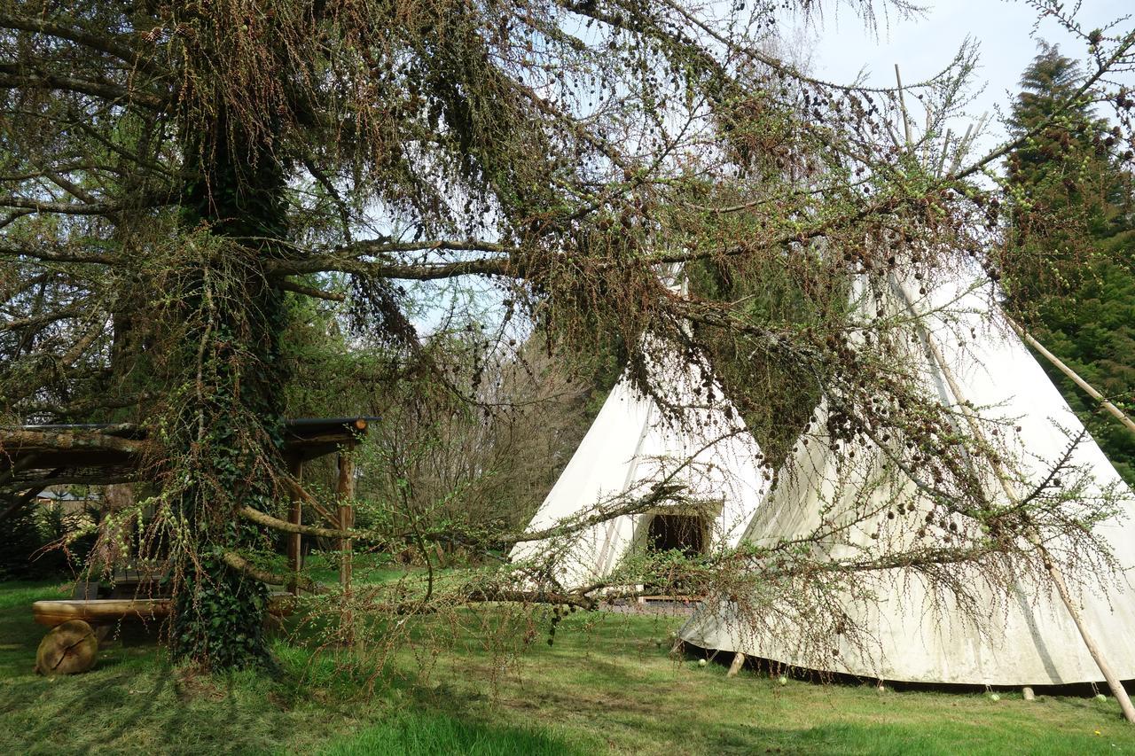 Hotel Levaltipis Saint-Gâtien-des-Bois Exterior foto